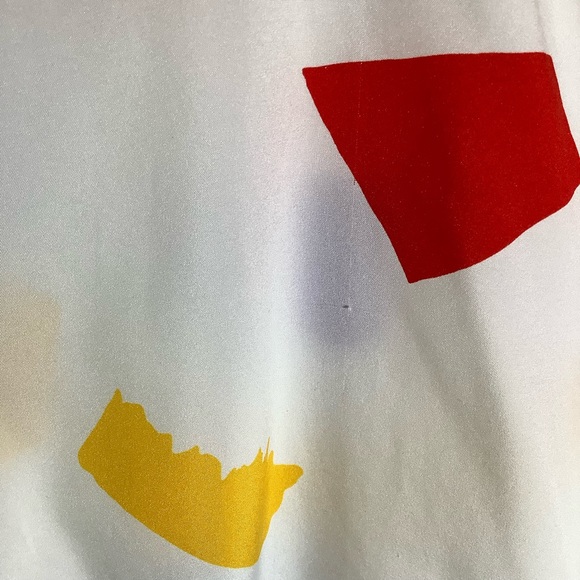 VTG Judy Bond Shape Pattern Short Sleeve Blouse - Picture 5 of 5